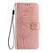 Case cover For Google Pixel 6 Embossed Butterfly Leather Phone Case(Rose Gold)