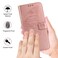 Case cover For Google Pixel 6 Embossed Butterfly Leather Phone Case(Rose Gold)