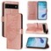 Case cover For Google Pixel 6 Embossed Butterfly Leather Phone Case(Rose Gold)