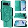 Case cover For Google Pixel 10 Pro XL Embossed Butterfly Leather Phone Case(Green)
