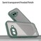 Case cover For Google Pixel 9a Fan Dun Series TPU Hybrid PC Frosted Phone Case(Green)
