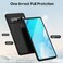 Case cover For Google Pixel 8 Pro Ultra Thin Fiber Liquid Silicone Phone Case(Black)