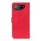 Case cover For Asus Zenfone 7 KHAZNEH Retro Texture Leather Phone Case(Red)