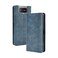 Case cover For Asus Zenfone 7 ZS670KS/Zenfone 7 Pro ZS671KS Magnetic Buckle Retro Crazy Horse Texture Horizontal Flip Leather Case  , with Holder &amp; Card Slots &amp; Photo Frame(Blue)