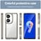 Case cover For Asus ZenFone 9 Colorful Series Acrylic + TPU Phone Case(Transparent Grey)