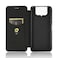 Case cover For Asus Zenfone 7 ZS670KS / Zenfone 7 Pro ZS671KS Carbon Fiber Texture Horizontal Flip TPU + PC + PU Leather Case with Card Slot &amp; Lanyard(Black)