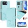 Case cover For Asus Zenfone 12 Ultra Smile Embossing RFID Leather Phone Case(Mint Green)