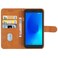 Case cover Leather Phone Case For Alcatel 1/1 2019&amp;2021 / Vodafone Smart E9(Brown)