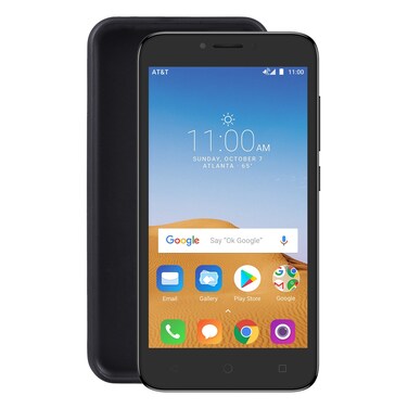 Case cover TPU Phone Case For Alcatel Tetra(Black)