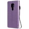 Case cover For Motorola Moto G9 Play Tree &amp; Cat Pattern Pressed Printing Horizontal Flip PU Leather Case with Holder &amp; Card Slots &amp; Wallet &amp; Lanyard(Light Purple)