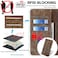 Case cover For Motorola Moto G Stylus/G Pro RFID Anti-theft Brush Magnetic Leather Phone Case(Brown)