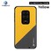 Case cover For Motorola One Zoom / One Pro PINWUYO Rong Series  Shockproof PC + TPU+ Chemical Fiber Cloth Protective Cover(Yellow)