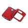 Case cover For Motorola Moto Razr 5G Crocodile Top Layer Cowhide Leather Phone Case(Red)