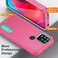 Case cover For Motorola Moto G Stylus 5G Rugged PC + Silicone Phone Case with Holder(Rose Red+Light Green)