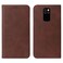 Case cover For Motorola Moto Defy 2021 Magnetic Closure Leather Phone Case(Brown)
