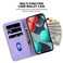 Case cover For Motorola Moto G22 Seven-shaped Embossed Leather Phone Case(Purple)