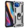 Case cover For Motorola Moto G 5G Plus Shockproof TPU + PC Protective Case with 360 Degree Rotating Holder(Silver)