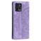 Case cover For Motorola Moto G72 Totem Embossed Magnetic Leather Phone Case(Purple)
