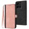 Case cover For Motorola Moto G 2025 Side Buckle Double Fold Hand Strap Leather Phone Case(Pink)