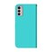 Case cover For Motorola Moto G42 Imitated Mirror Surface Horizontal Flip Leather Phone Case(Mint Green)