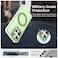 Case cover For Motorola Edge 50 Neo Candy Magsafe PC Hybrid TPU Phone Case(Green)