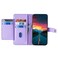 Case cover For Motorola Moto G 5G 2024 Sheep Texture Cross-body Zipper Wallet Leather Phone Case(Purple)