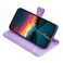 Case cover For Motorola Moto G 5G 2024 Sheep Texture Cross-body Zipper Wallet Leather Phone Case(Purple)