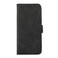 Case cover For Motorola Moto G55 5G ABEEL Frosted Magnetic RFID Leather Phone Case(Black)