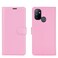 Case cover For OnePlus Nord N100 Litchi Texture Horizontal Flip Protective Case with Holder &amp; Card Slots &amp; Wallet(Pink)