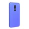 Case cover For OnePlus 6 Carbon Fiber Texture Horizontal Flip TPU + PC + PU Leather Case with Card Slot(Blue)