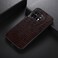 Case cover For OnePlus 11R/Ace 2 Crocodile Texture Genuine Leather Phone Case(Coffee)