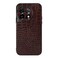 Case cover For OnePlus 11R/Ace 2 Crocodile Texture Genuine Leather Phone Case(Coffee)