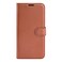 Case cover For OnePlus 13 Litchi Texture Horizontal Flip Leather Phone Case with Holder(Brown)