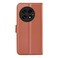 Case cover For OnePlus 13 Litchi Texture Horizontal Flip Leather Phone Case with Holder(Brown)