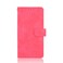 Case cover For OnePlus 5T Solid Color Skin Feel Magnetic Buckle Horizontal Flip Calf Texture PU Leather Case with Holder &amp; Card Slots &amp; Wallet(Rose Red)