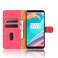 Case cover For OnePlus 5T Solid Color Skin Feel Magnetic Buckle Horizontal Flip Calf Texture PU Leather Case with Holder &amp; Card Slots &amp; Wallet(Rose Red)