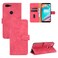 Case cover For OnePlus 5T Solid Color Skin Feel Magnetic Buckle Horizontal Flip Calf Texture PU Leather Case with Holder &amp; Card Slots &amp; Wallet(Rose Red)