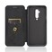 Case cover For OnePlus 7T Pro Carbon Fiber Texture Horizontal Flip TPU + PC + PU Leather Case with Card Slot(Black)
