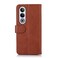 Case cover For OnePlus Nord 4E Global Cow Texture Leather Phone Case(Brown)