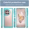 Case cover For OnePlus 12R Colorful Series Acrylic Hybrid TPU Phone Case(Transparent Blue)
