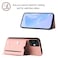 Case cover For OnePlus Nord CE 3 Lite Skin Feel Four Card Slots Phone Case with Wrist Strap(Pink)
