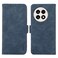Case cover For OnePlus 13R Global ABEEL Frosted Magnetic RFID Leather Phone Case(Blue)