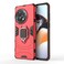 Case cover For OnePlus Ace 2 Pro Shockproof PC + TPU Holder Phone Case(Red)