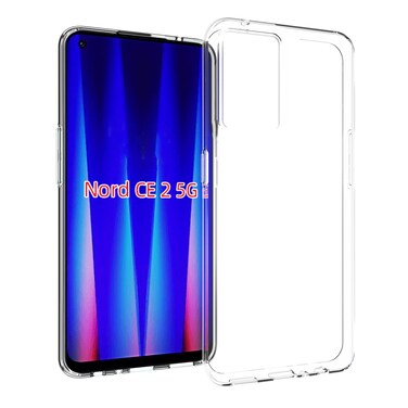 Case cover For OnePlus Nord CE 2 5G Waterproof Texture TPU Phone Case(Transparent)