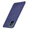 Case cover For OnePlus 8T Shockproof Crocodile Texture PC + PU Case(Blue)