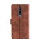 Case cover For OnePlus 7 Pro Skin Feel Crocodile Texture Magnetic Clasp Horizontal Flip PU Leather Case with Holder &amp; Card Slots &amp; Wallet(Brown)