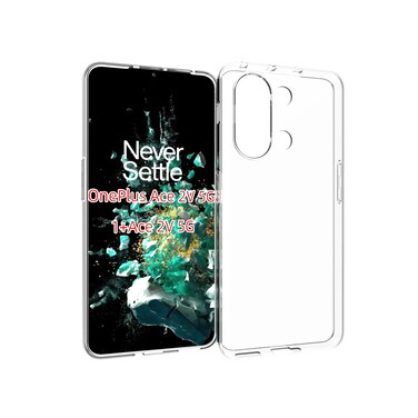 Case cover For OnePlus Ace 2V 5G Waterproof Texture TPU Phone Case(Transparent)