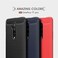 Case cover For Oneplus 7T Pro   Brushed Texture Carbon Fiber TPU Case(Black)