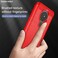 Case cover For Nokia 1.4 Brushed Texture Carbon Fiber TPU Phone Case(Red)