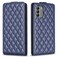 Case cover For Nokia G310 Diamond Lattice Vertical Flip Leather Phone Case(Blue)